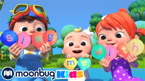 ABC Song With Balloons - Sing Along | @CoComelon | Moonbug Literacy ...