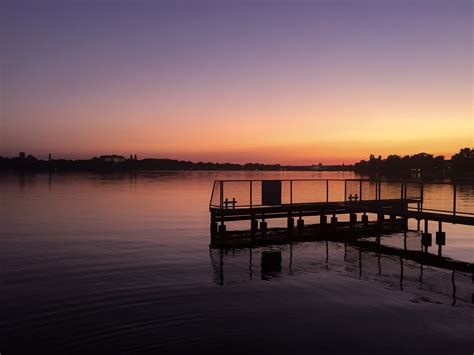 Free Images : sea, ocean, horizon, dock, sunrise, sunset, morning, shore, lake, dawn, pier, dusk ...