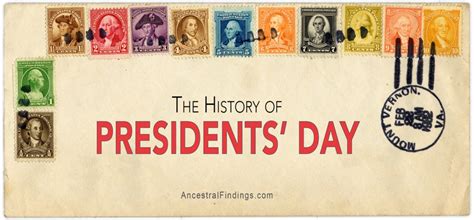 The History of Presidents' Day | Ancestral Findings