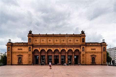 Main Facade of Hamburger Kunsthalle Art Museum Editorial Image - Image ...