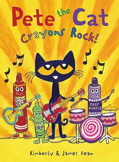 Pete the Cat: Crayons Rock by James Dean - Hardcover Book - The Parent Store