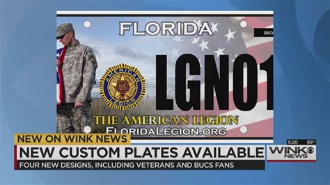 4 new license plate designs available to Florida drivers | WINK NEWS