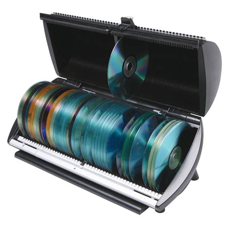 Discgear 100 CD or DVD Media Storage Disc Selector and Organizer at ...