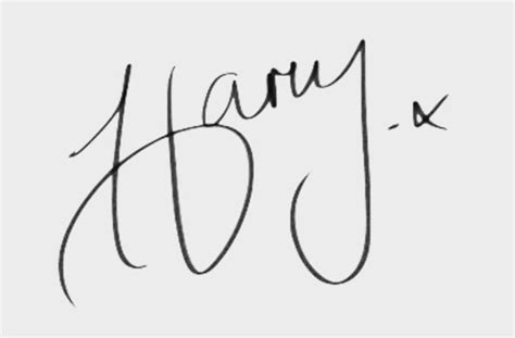 Harry Styles Autograph Vinyl Sticker - Etsy Ireland