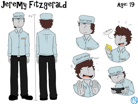 “ALL FNAF-related” FNAFNations’ Reference Sheet (Part 5) - Human Design | Fnaf night guards ...