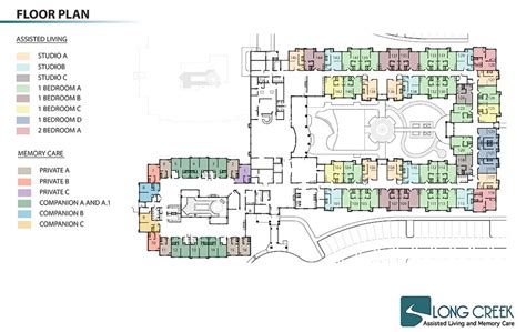 Senior Living Apartments Comfort of Home Floor Plans | Long Creek | Floor plans, Senior living ...