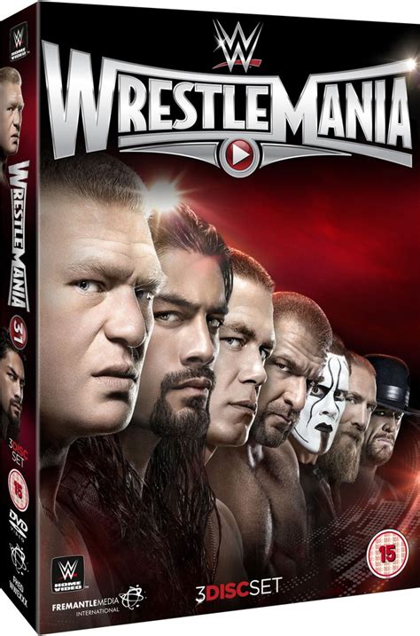 WWE: Wrestlemania 31 DVD | Zavvi