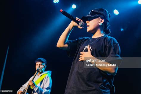 Yahritza Martínez of 'Yahritza y Su Esencia' band performs during a ...