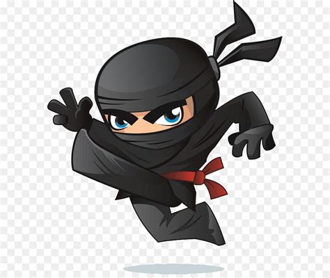 Ninja Royalty-free Cartoon - Ninja png download - 800*500 - Free ...