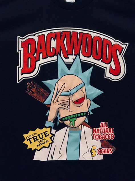 Rick & Morty Backwoods T-Shirt Unisex Size L | Etsy