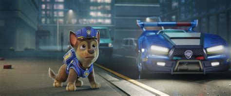 Download Paw Patrol The Movie Chase And Police Car Wallpaper | Wallpapers.com