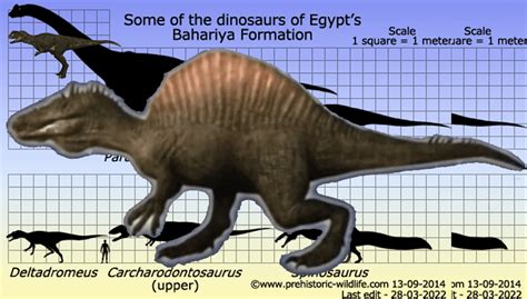 The size of the Spinosaurus from Monsters Resurrected : r/Dinosaurs