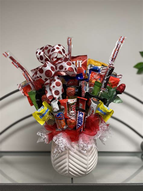 Love The Candy Bouquet! in East Rochester, NY | The Flower Shop