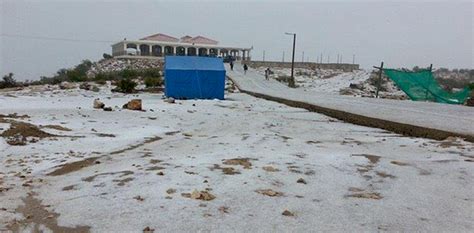 Gorakh Hills turn white with season's first snowfall