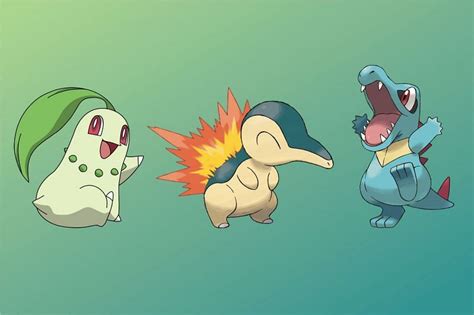 Pokemon Gen 2 Starters