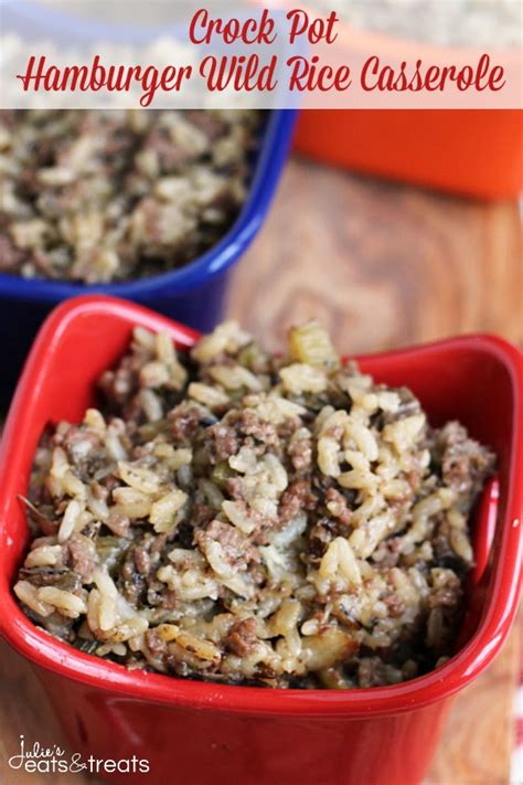 Hamburger Wild Rice Casserole Recipe | Just A Pinch Recipes