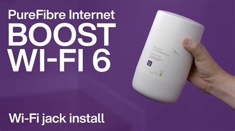 TELUS | Installing a TELUS Boost Wi-Fi 6 to a Wi-Fi jack - YouTube