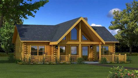 40 Best Log Cabin Homes Plans One Story Design Ideas#cabin #design # ...