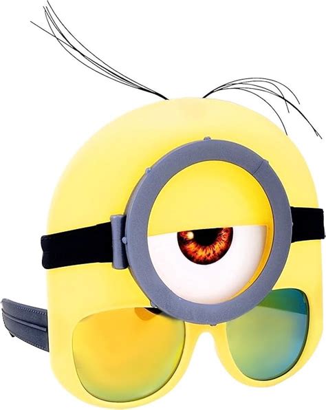 Amazon.com: Sun-Staches Minions Official Stuart Goggle Sunglasses | UV ...