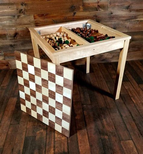 Game Table - 3 in 1 With Reversable Top – Chess House