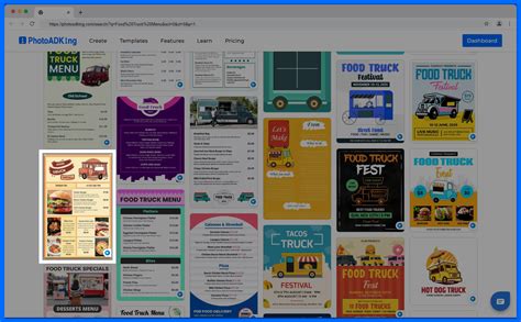 How to Design a Food Truck Menu Using Templates? - PhotoADKing