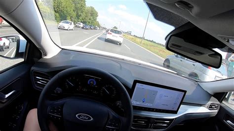 Ford Focus 2023 (1.0 EcoBoost - 125HP 6000RPM) - POV Test Drive - YouTube