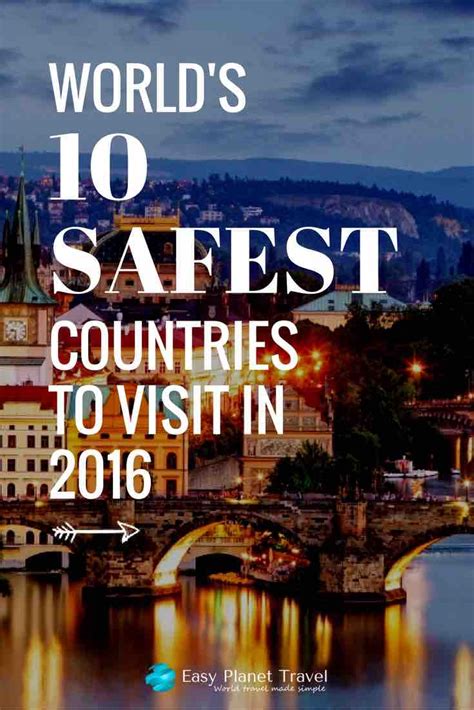 World's 10 Safest Countries to Visit in 2016 - Easy Planet Travel