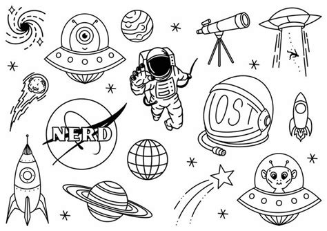 Stencils Space Tattoo Designs Ready-to-use Easy-to-apply Astronaut ...