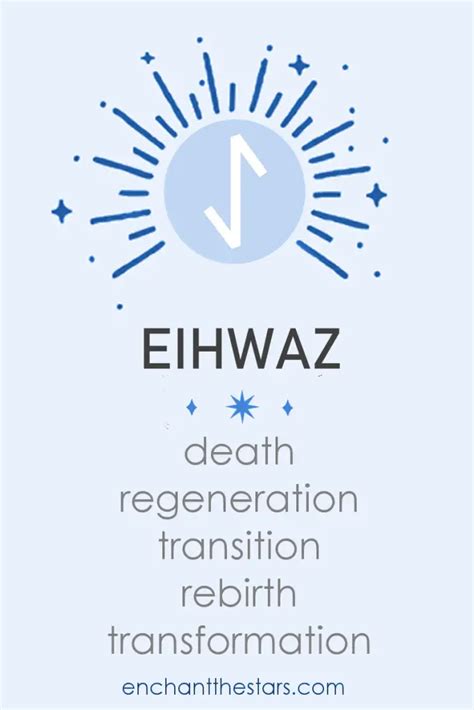 Eihwaz Rune {Meaning and Divination Reading}