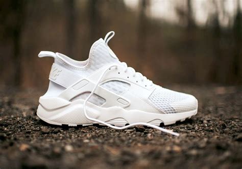 Nike Air Huarache Ultra “Triple White” - SneakerNews.com Nike Huarache ...