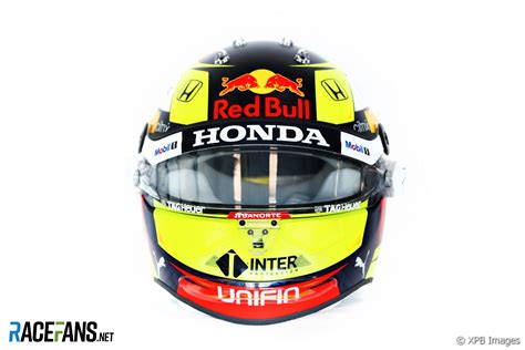 Sergio Perez's 2021 F1 Helmet · RaceFans