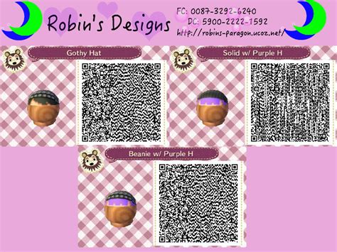 A few beanies I've made. Robin, Game Guide, Acnl, Animal Crossing Qr, Qr Codes, New Leaf ...