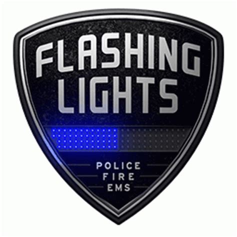 Flashing Lights Police Fire Ems Sticker - Flashing Lights Police Fire Ems Logo - GIF-ləri kəşf ...