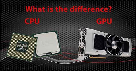 CPU vs GPU: What is the Difference? » AMI