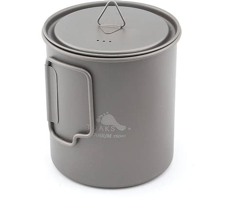 TOAKS TITANIUM 750ML POT WITH BAIL HANDLE MI-TAC, 55% OFF