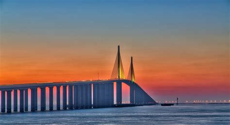 Sunshine Skyway Bridge Dawn | Sunshine Skyway Bridge Dawn, S… | Flickr