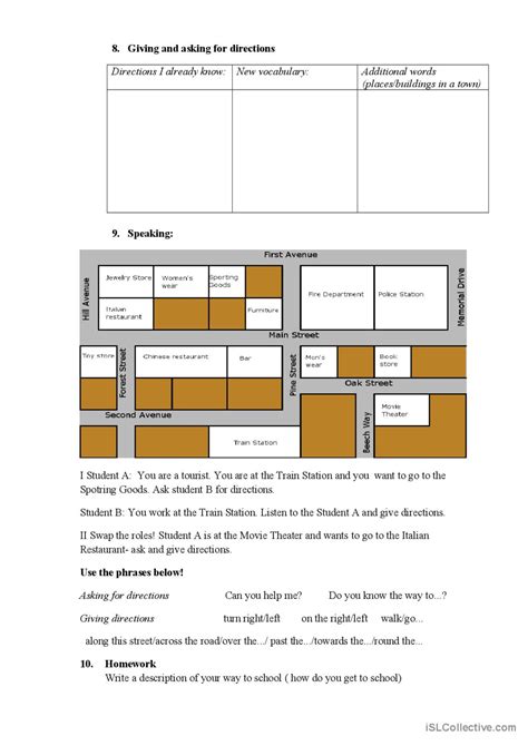 Going places: English ESL worksheets pdf & doc