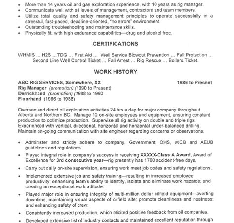 Resume Examples: Resume Samples Derrick Hand