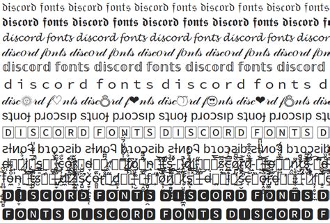 Discord Fonts (𝖈𝖔𝖕𝖞 𝒶𝓃𝒹 𝕡𝕒𝕤𝕥𝕖) ― LingoJam