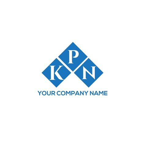 KPN letter logo design on white background. KPN creative initials letter logo concept. KPN ...