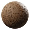 Dry Cracked Mud Ground Texture - Poliigon