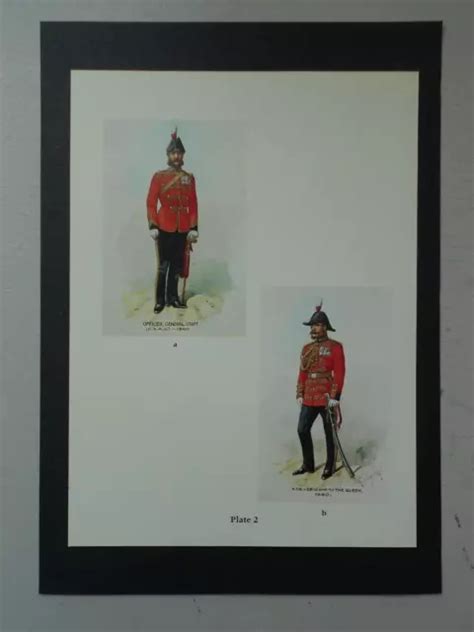MILITARY PRINT-UNIFORMS BRITISH Army Cavalry Regiments By Artist Richard Simkin £2.25 - PicClick UK