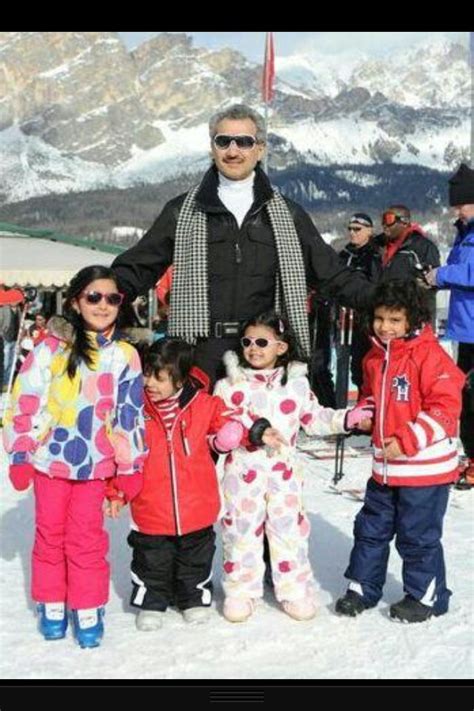 Saudi Prince Alwaleed Bin Talal with his son and grand daughters | Arab ...