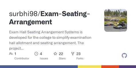 GitHub - surbhi98/Exam-Seating-Arrangement: Exam Hall Seating Arrangement Systems is developed ...