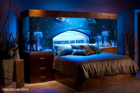 Awesome Aquarium Bed Lets You Sleep with the Fishes