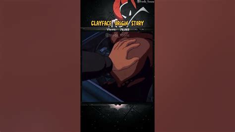 Clayface Origin Story #shorts #youtubeshorts #batman #dc #dccomics #batmantheanimatedseries ...