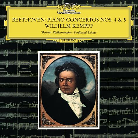 ‎Beethoven: Piano Concertos No. 4 & No. 5 "Emperor" by Wilhelm Kempff ...