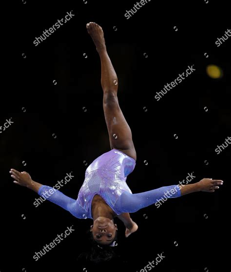 Simone Biles Usa Competes Balance Beam Editorial Stock Photo - Stock Image | Shutterstock