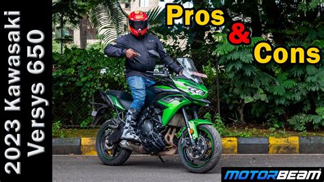 New 2023 Kawasaki Versys 650 Review - Pros & Cons | MotorBeam - YouTube