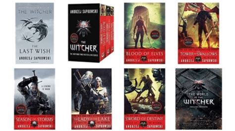 Covers of The Witcher Book Series:... | Download Scientific Diagram